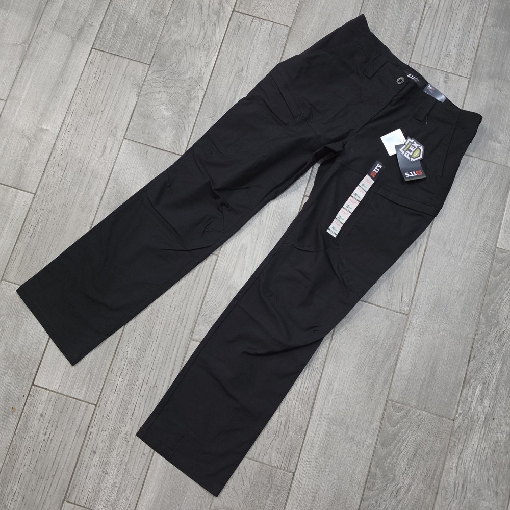 5.11 Tactical Women's Apex Pant Black Sz 10 Regular NWT Teflon Flex-Tac